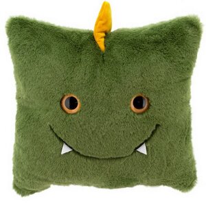 Мягкая игрушка-подушка Дракон Клыкастик 35 см