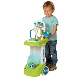 Тележка Доктора-ветеринара 8 предметов Smoby (Смуби) фото 1