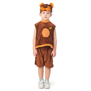 Карнавальный костюм Медвежонок, рост 122-134 см Бока С фото 2