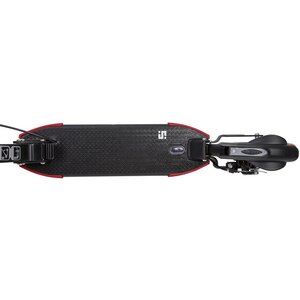 Самокат Novatrack Deft Pro с ручным тормозом, колеса 250/200 мм, 2 амортизатора, черный с красным, до 100 кг Novatrack фото 7