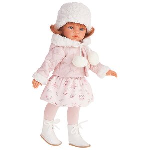 Кукла Эльвира в зимнем образе 33 см рыжая Antonio Juan Munecas фото 1