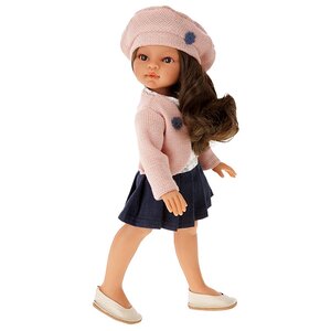 Кукла Эльвира в берете 33 см брюнетка Antonio Juan Munecas фото 1