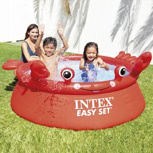 Надувной бассейн 26100 Intex Easy Set - Happy Crab 183*51 см INTEX фото 1