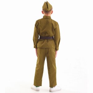Детская военная форма Солдат в брюках люкс, рост 104-116 см Бока С фото 9