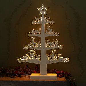 Новогодний светильник Schwarzwald Tree 47 см, 11 LED ламп