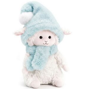 Мягкая игрушка Овечка Зефирка в голубой шапочке 20 см Orange Toys (Орандж Тойс) фото 1