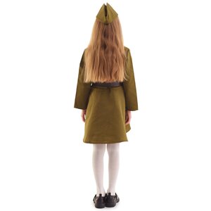 Детская военная форма Солдаточка в платье люкс, рост 82-92 см Бока С фото 8
