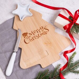 Набор для сыра и закусок Fiore Sardo 32*14 см с керамическим ножом и соусником, 3 предмета Koopman фото 4