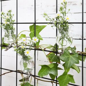 Набор стеклянных мини-вазочек Ольметта 7 см, 3 шт, прозрачный Ideas4Seasons фото 4
