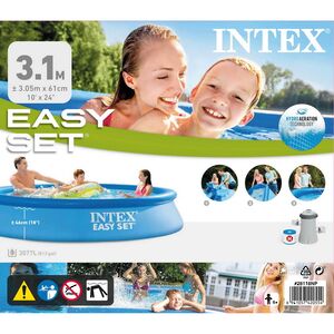 Надувной бассейн 28118 Intex Easy Set 305*61 см, фильтр-насос INTEX фото 5