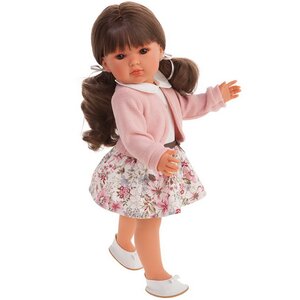 Виниловая кукла Ясмина с хвостиками 45 см