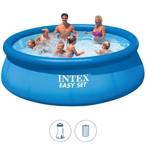 Надувной бассейн 28142 Intex Easy Set 396*84 см, фильтр-насос INTEX фото 1