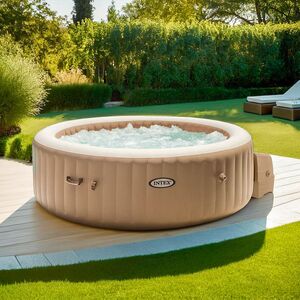 Надувной спа бассейн джакузи Intex 28426 PureSpa Bubble 196*71 см, аэромассаж