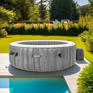Надувной бассейн-джакузи Intex 28442 GreyWood Deluxe 216*71 см, аэромассаж, подсветка INTEX фото 5