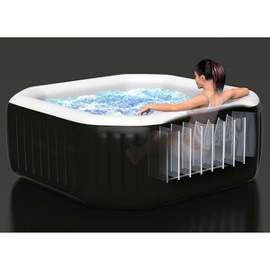 Надувной бассейн-джакузи, аэро и гидромассаж, хлоргенератор, 201*71 см INTEX (Интекс) фото 4