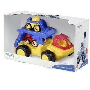 Игрушка Автовоз с машинками 46 см Miniland фото 4