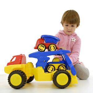Игрушка Автовоз с машинками 46 см Miniland фото 1