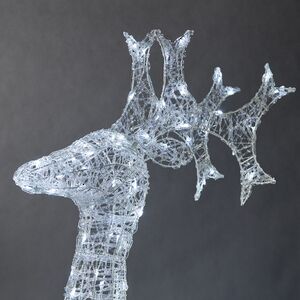 Светодиодный олень Арни 150 см, 220 холодных белых LED ламп, IP44 Winter Deco фото 4