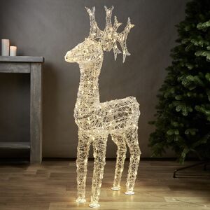 Светодиодный олень Арни 150 см, 220 теплых белых LED ламп, IP44 Winter Deco фото 4