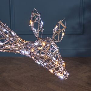 Набор светящихся оленей Малыш и Мама 2 шт, 48-102 см, 230 теплых/холодных белых LED ламп, IP44 Winter Deco фото 6