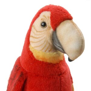 Мягкая игрушка Попугай Ара красный 72 см Hansa Creation фото 2