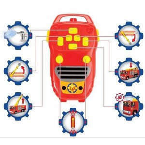 Пожарная машина на дистанционном управлении Юпитер - Пожарный Сэм 62 см свет, звук DICKIE TOYS фото 4