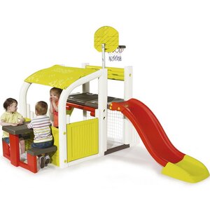 Игровой комплекс Smoby Sport с горкой, воротами, баскетбольным кольцом, 284*203*176 см Smoby фото 8