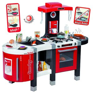 Детская кухня Tefal Французское прикосновение с  водой 115*93*41 см 45 предметов, свет, звук Smoby (Смуби) фото 1