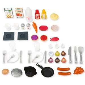 Детская кухня Tefal Французское прикосновение с  водой 115*93*41 см 45 предметов, свет, звук Smoby (Смуби) фото 7