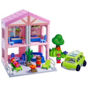 Конструктор "Домик", 63 детали Ecoiffier (Экофир) фото 1