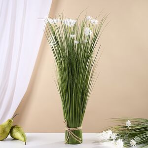 Искусственный букет Полевые Цветы 55 см белый