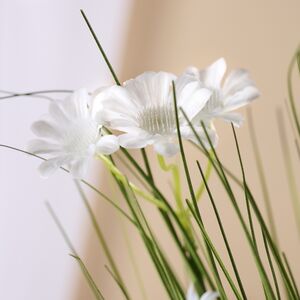 Искусственный букет Полевые Цветы 55 см белый Koopman (Купман) фото 4