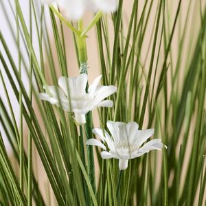 Искусственный букет Полевые Цветы 55 см белый Koopman (Купман) фото 5