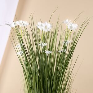 Искусственный букет Полевые Цветы 55 см белый Koopman (Купман) фото 3