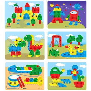 Мозаика Профессии, 240 элементов Miniland (Минилэнд) фото 2
