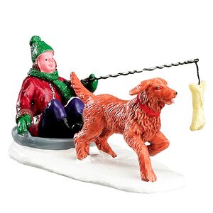 Фигурка Катания с верным другом 8 см Lemax фото 1