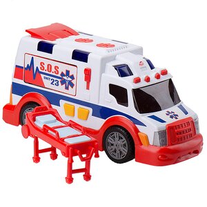 Машина скорой помощи 33 см свет звук свободный ход DICKIE TOYS фото 1