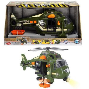 Военный вертолет 41 см свет звук DICKIE TOYS фото 1