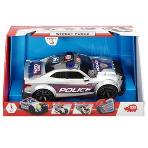 Полицейская машина Dickie Сила улиц 33 см со светом, звуком и самостоятельным движением DICKIE TOYS фото 5