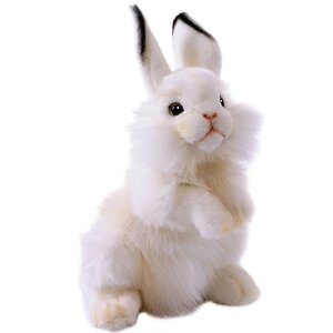 Мягкая игрушка Кролик белый 32 см