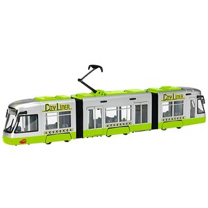 Городской трамвай 46 см зеленый DICKIE TOYS фото 1