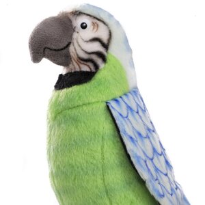 Мягкая игрушка Зеленый попугай 37 см Hansa Creation фото 2