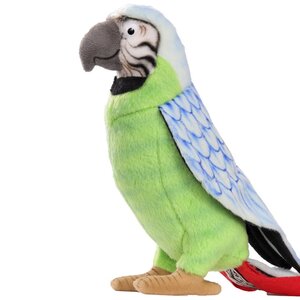 Мягкая игрушка Зеленый попугай 37 см Hansa Creation фото 3