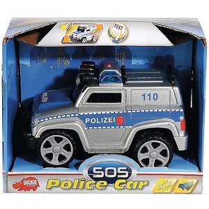 Полицейский внедорожник 13 см свет звук свободный ход DICKIE TOYS (Дики Тойс) фото 1