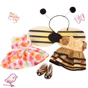 Одежда для кукол Gotz 27 см - Пчёлка с аксессуарами