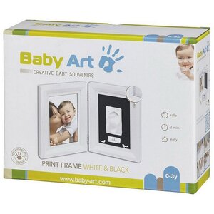 Рамочка двойная Baby Art Print Frame Классика, белая, 33*21 см Baby Art фото 3