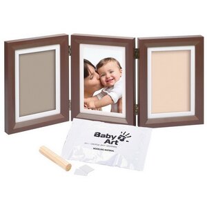 Рамочка тройная Baby Art Double Print Frame Классика, шоколад, 50*21 см Baby Art фото 2