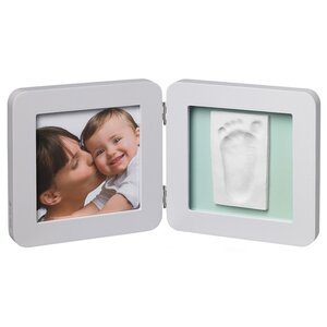 Рамочка двойная Baby Art Print Frame Модерн, серая, 4 цветных подложки, 35*17 см Baby Art фото 2