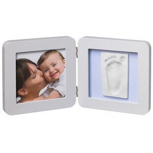 Рамочка двойная Baby Art Print Frame Модерн, светло-серая, 3 цветных подложки, 35*17 см Baby Art фото 3