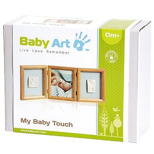 Рамочка тройная Baby Art Double Print Frame Классика, дерево, 50*21 см Baby Art фото 2